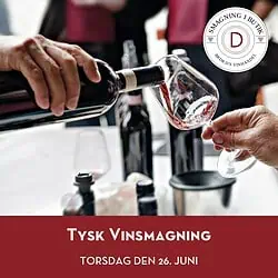 Tysk Vinsmagning - Østerbro d. 26. juni 2025