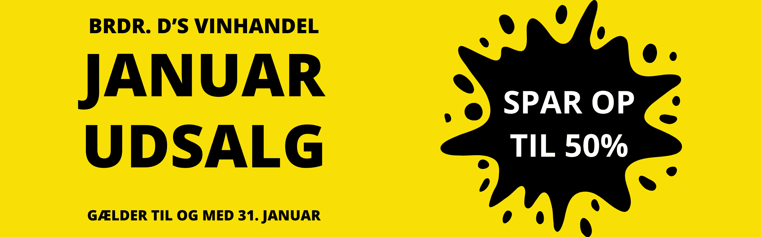 Januarudsalg 2025