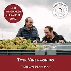 Tysk Vinsmagning med Winemaker A. Jung - Nygade d. 8. maj 2025